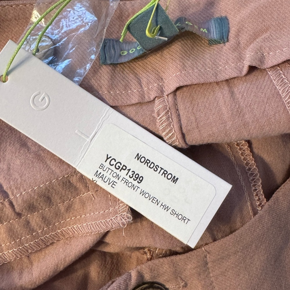 Good Luck Gem Mauve NEW High Waist Flare Cotton Bohemian Beach Casual Pants - Picture 7 of 7